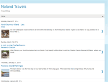 Tablet Screenshot of nolandtravels.com